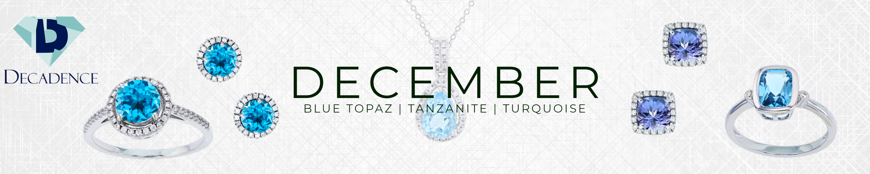 Amazon.com: DECADENCE: December-Swiss Blue Topaz