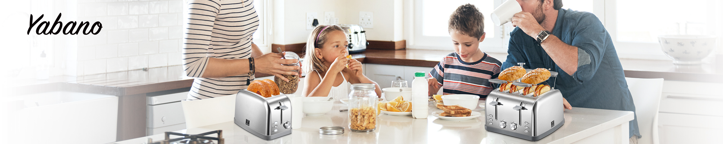 Yabano 4 Slice Toaster