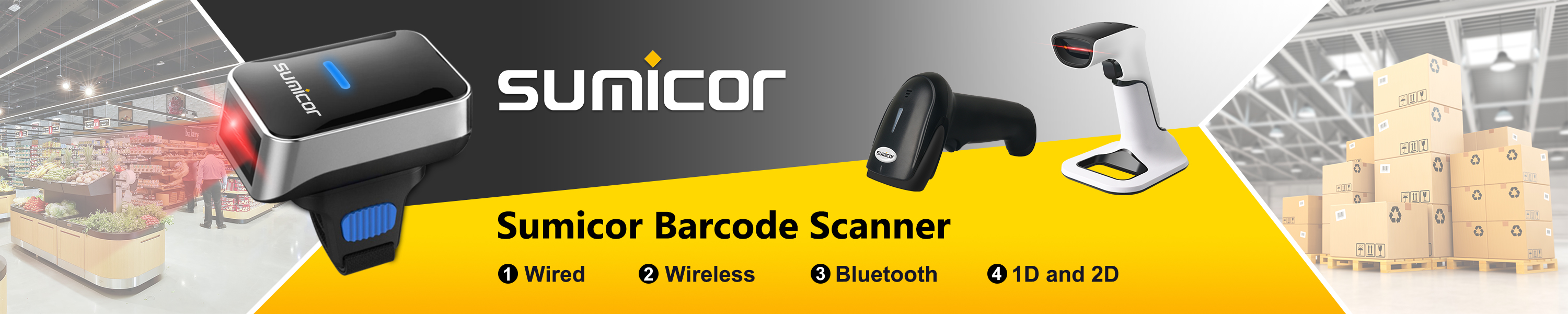 Sumicor 1D barcode scanner