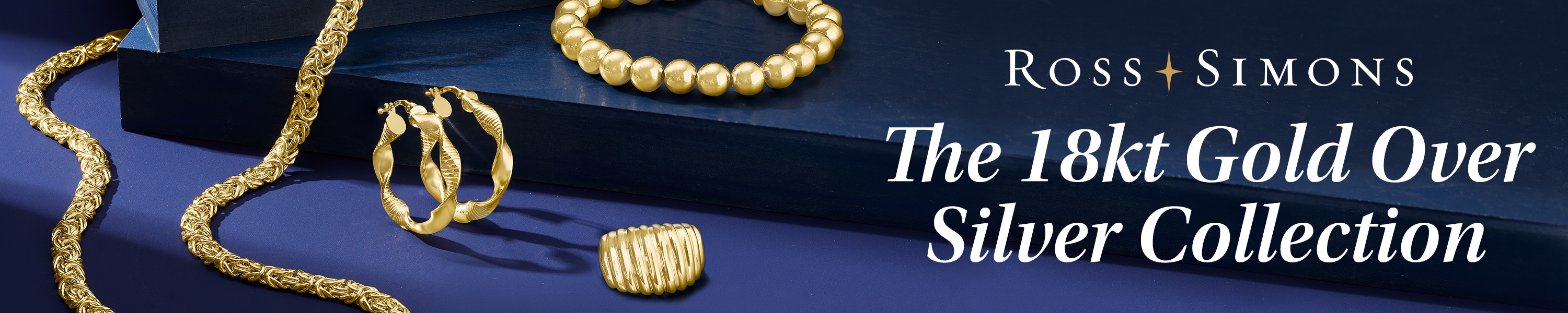 RossSimons Gold over Silver Chains