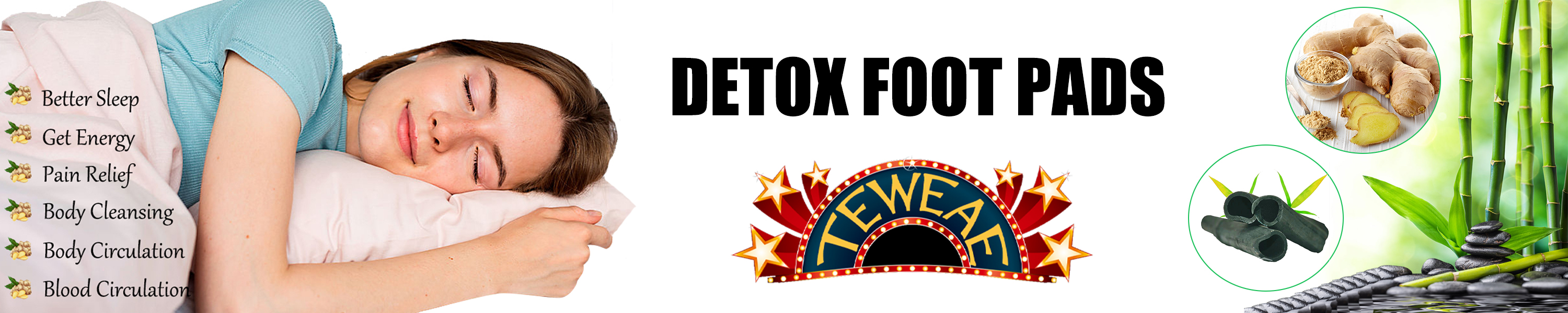 TEWEAE Detox Foot Pads