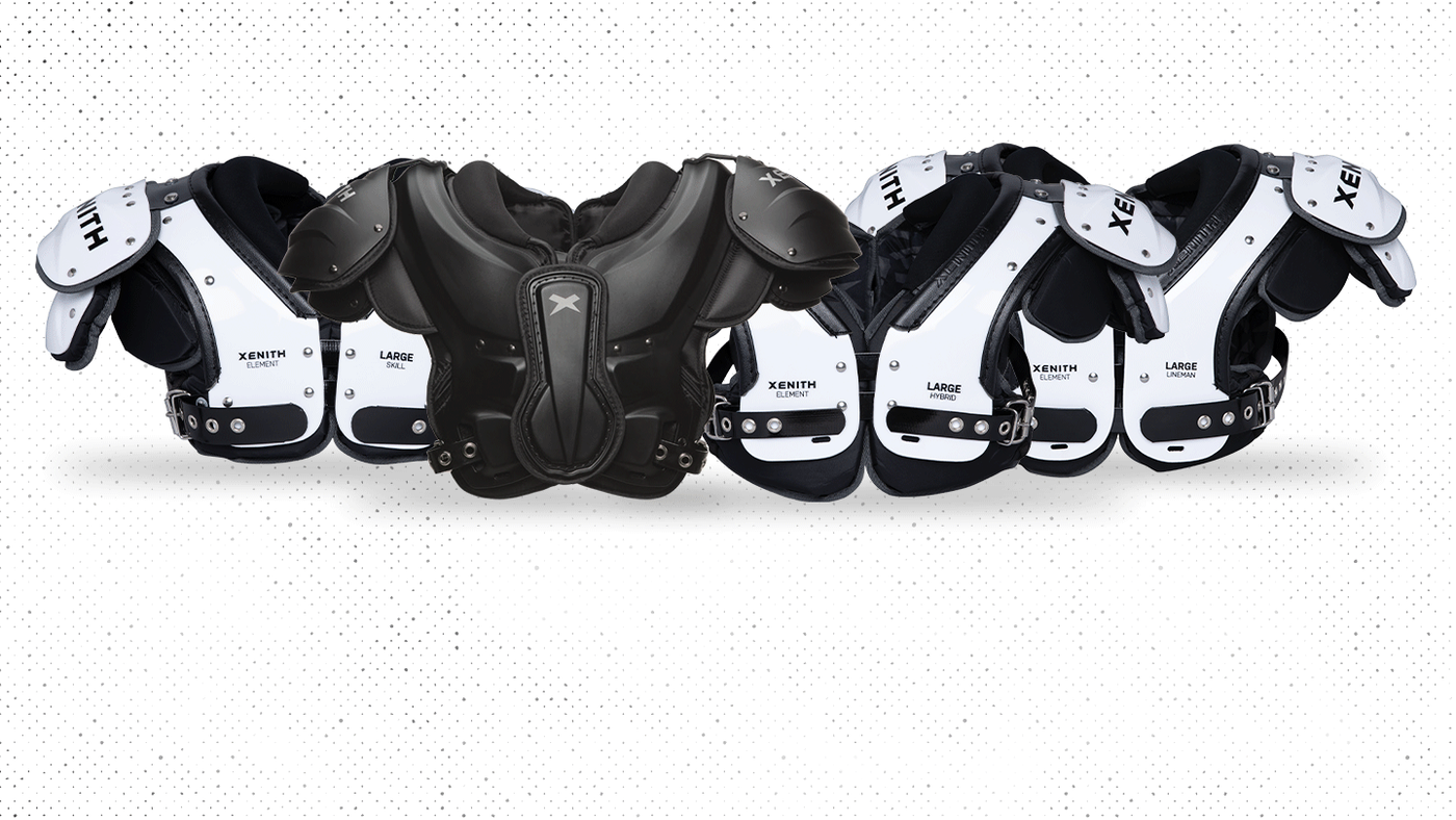 Element Skill Shop Varsity Football Shoulder Pads Xenith NewXenith