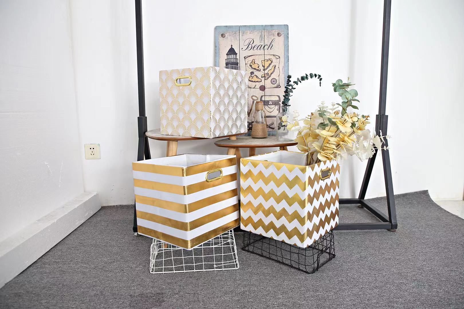 BAIST GREY STORAGE CUBES