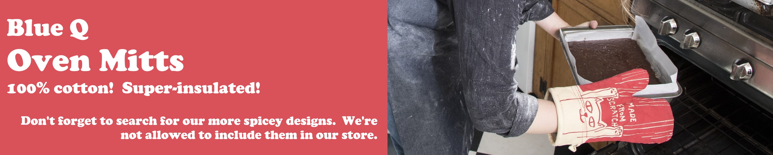 Blue Q Blue Q Oven Mitts