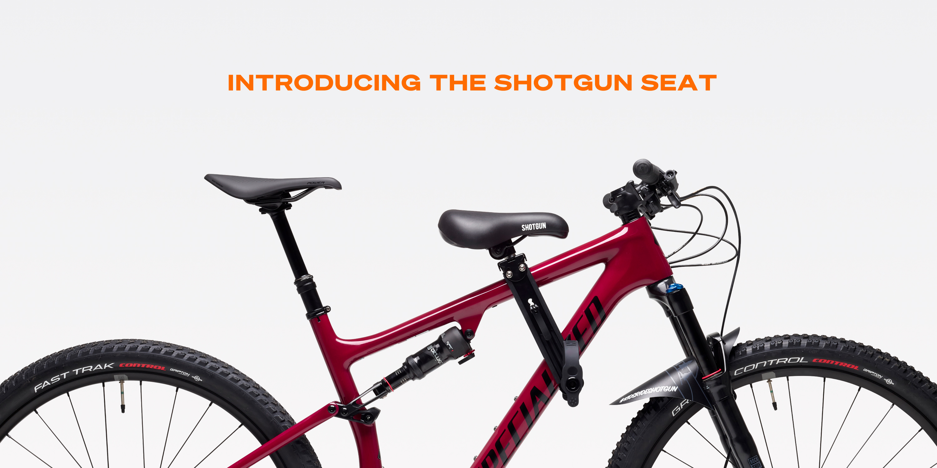 SHOTGUN Shotgun Bike Seat