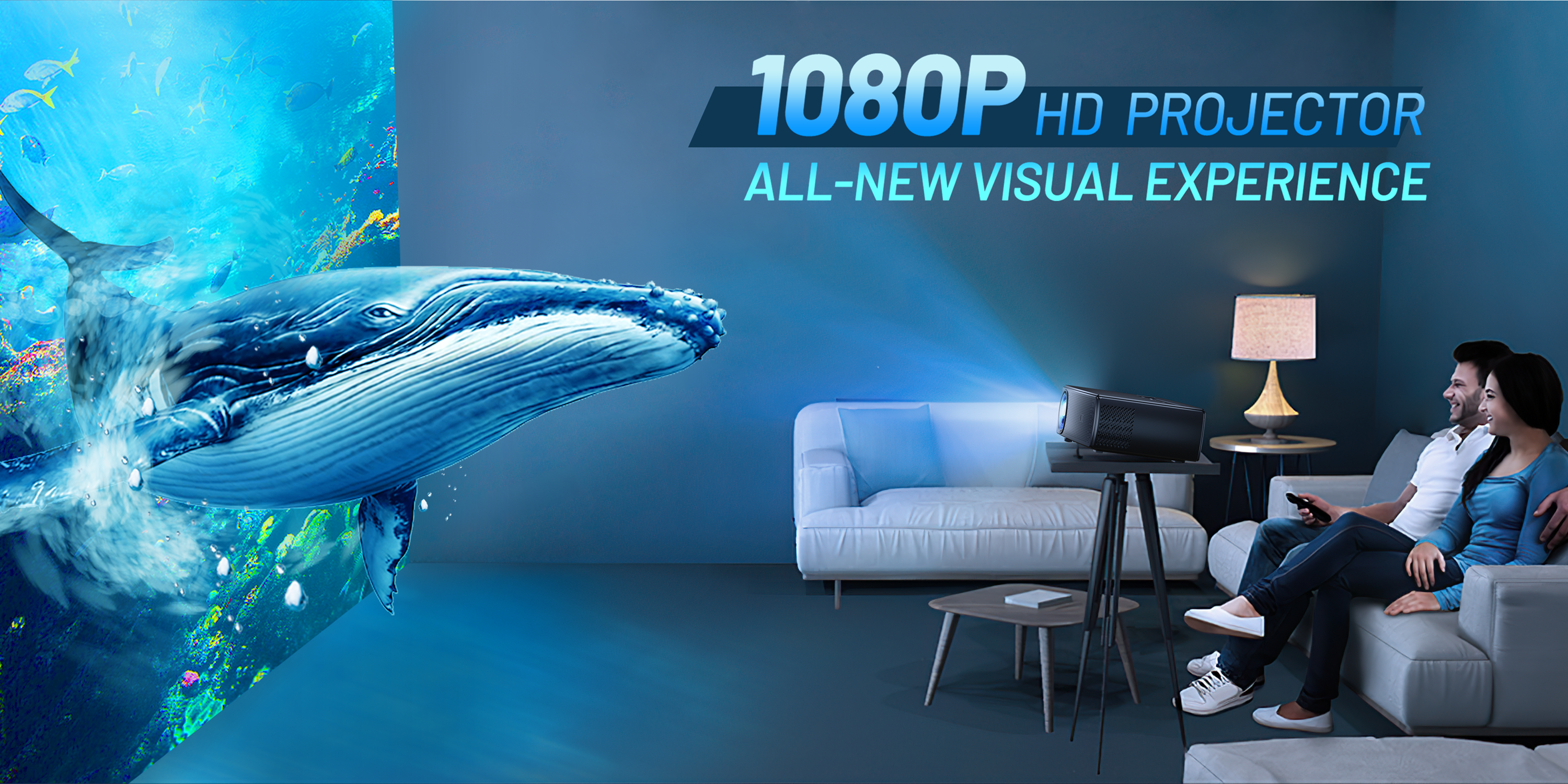 Amazon.com: CLOKOWE: YG661 1080P HD Projector