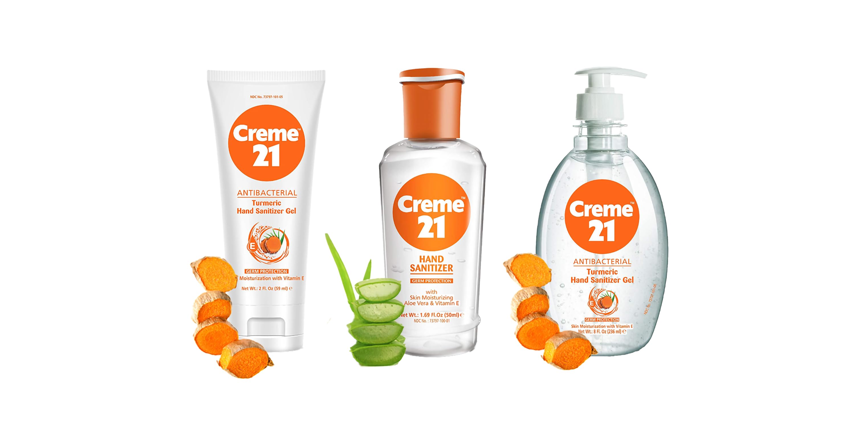 Amazon.com: Creme21 : Turmeric Hand Sanitizer Gel
