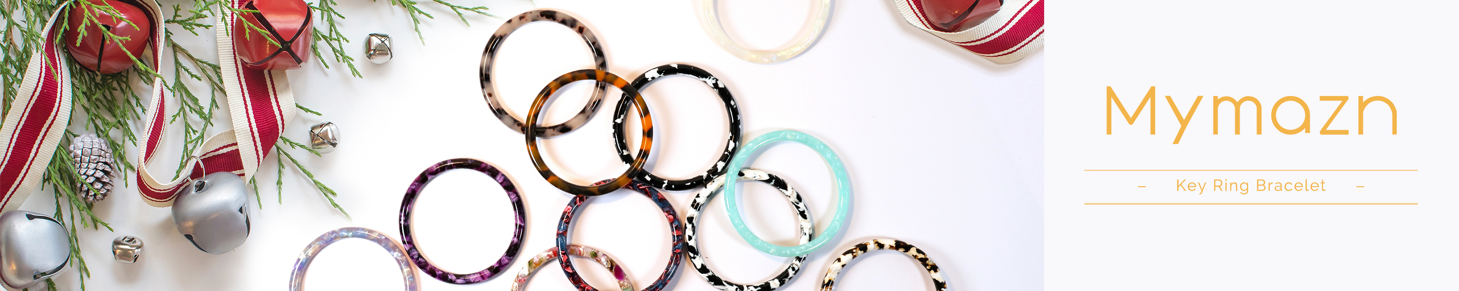 Mymazn Key Ring Bracelet