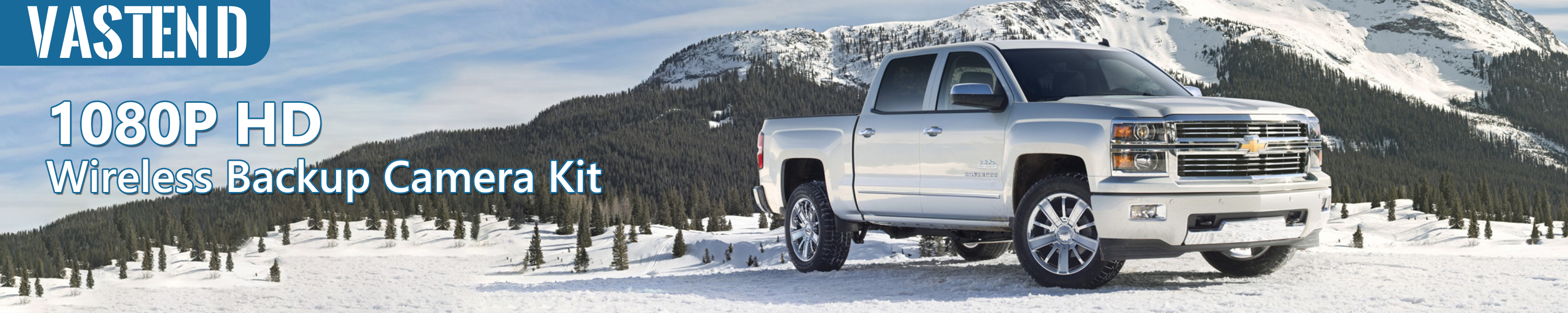 VASTEND Solar Wireless Backup Camera