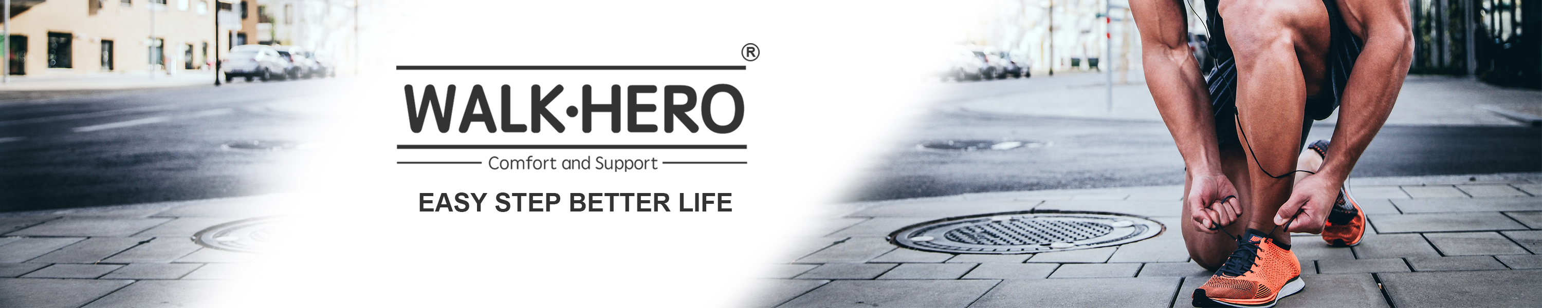 WALK·HERO COMFORT AND SUPPORT ORTHOTIC INSOLES