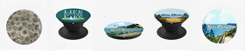 Amazon.com: Great Lakes Locals: Minimalistic Popsockets