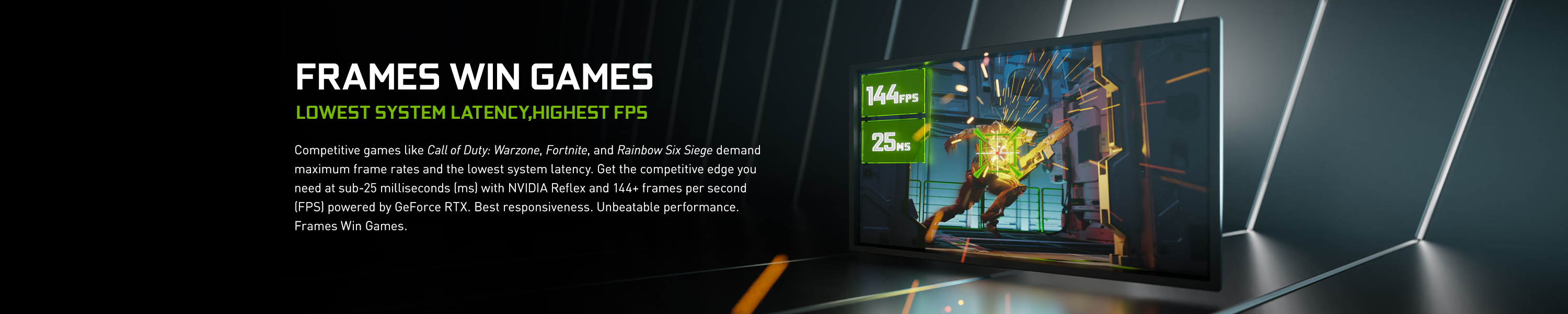 GeForce Frames Win Games