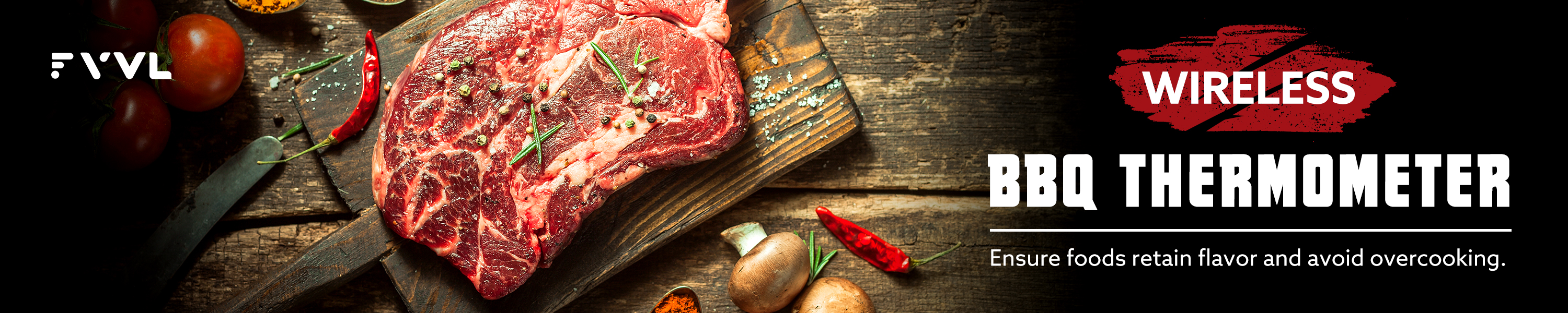 FVVL Meat Thermometer