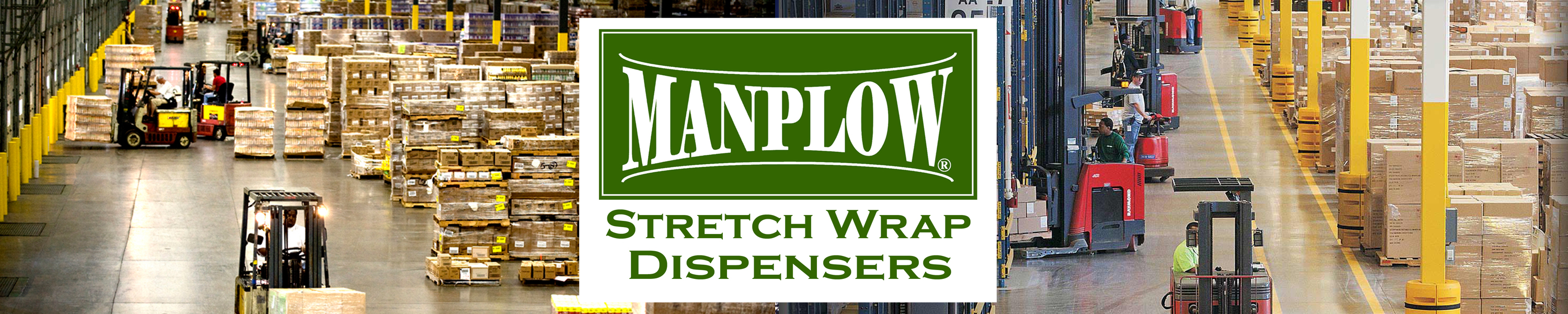 MANPLOW Stretch Wrap Dispensers