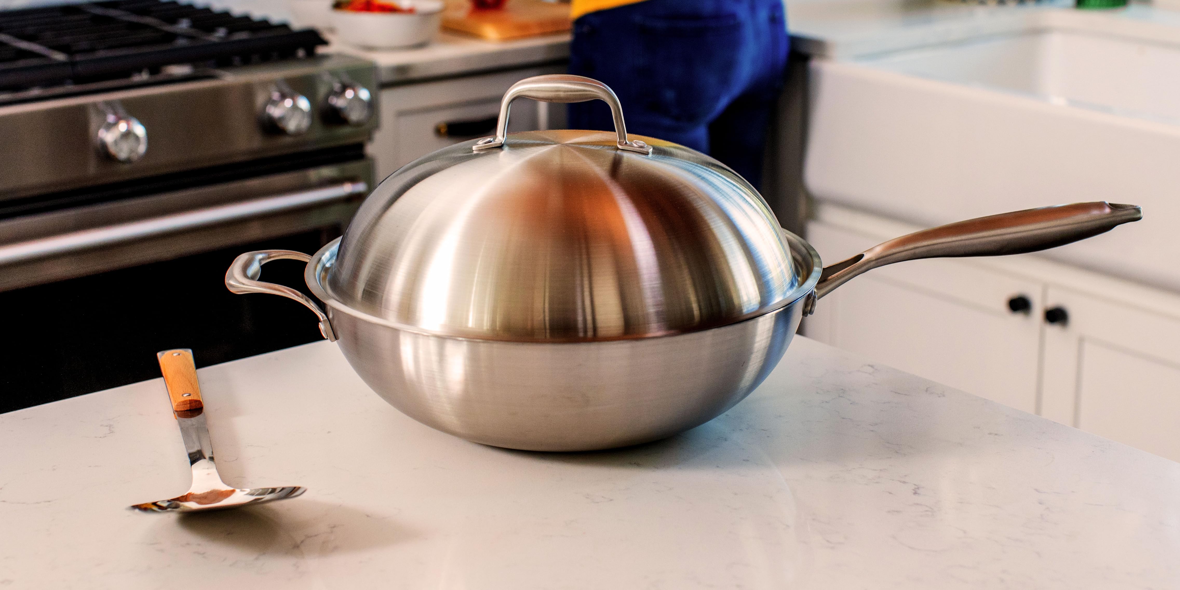 Amazon.com: Willow & Everett: Wok Pan with Lid