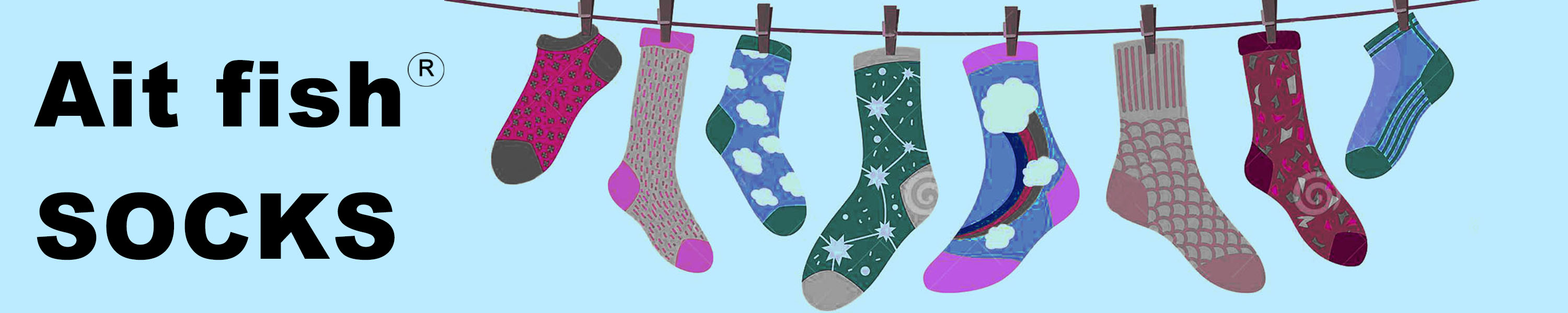 Amazon.com: Ait fish: 1/3-1/2 calf socks