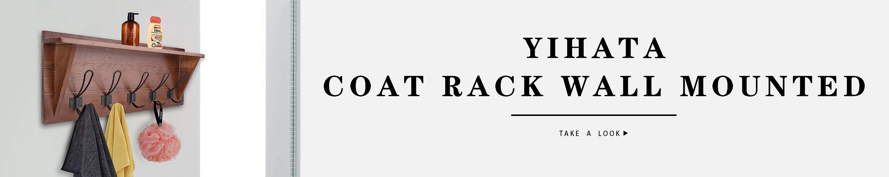 YIHATA Coat rack wall mounted