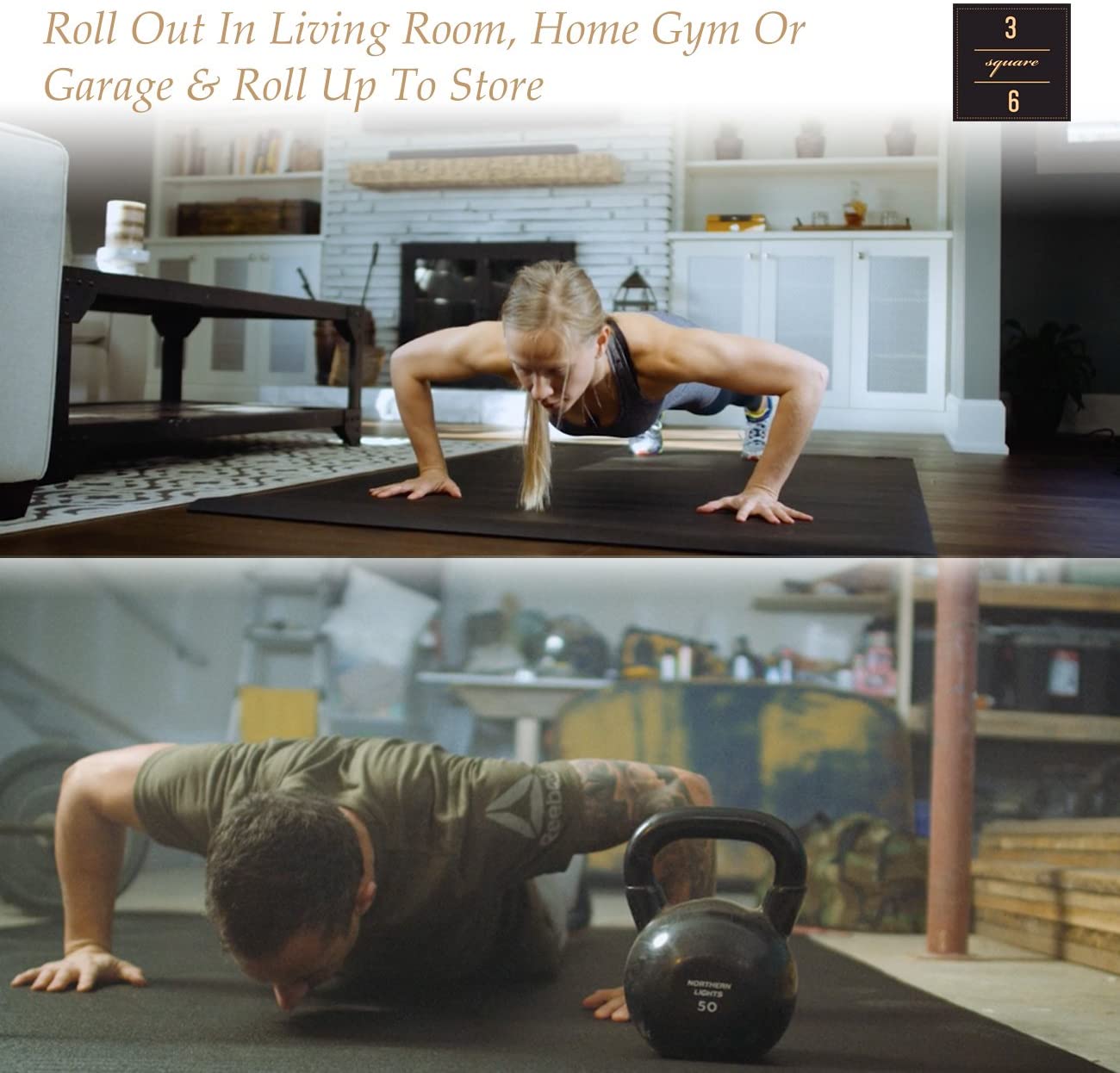 Amazon.ca Square36 Square36 Exercise Mats