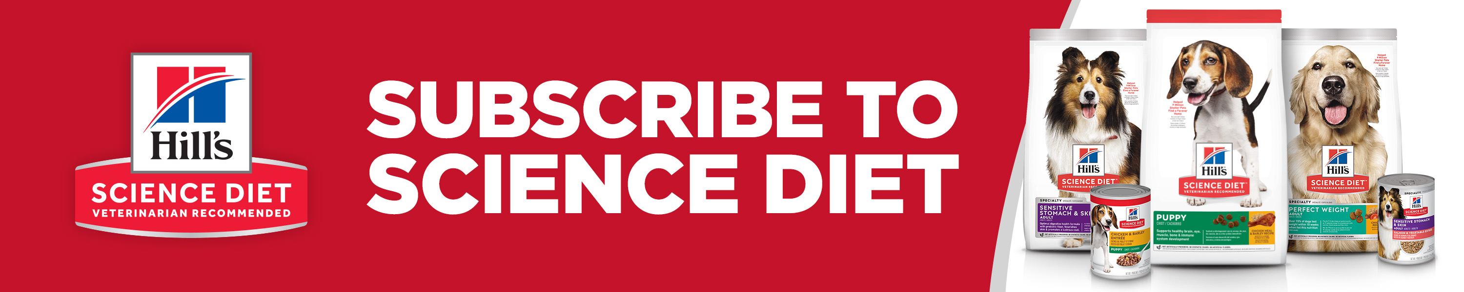 Hill's Pet Nutrition, Inc Dog Food Subscriptions