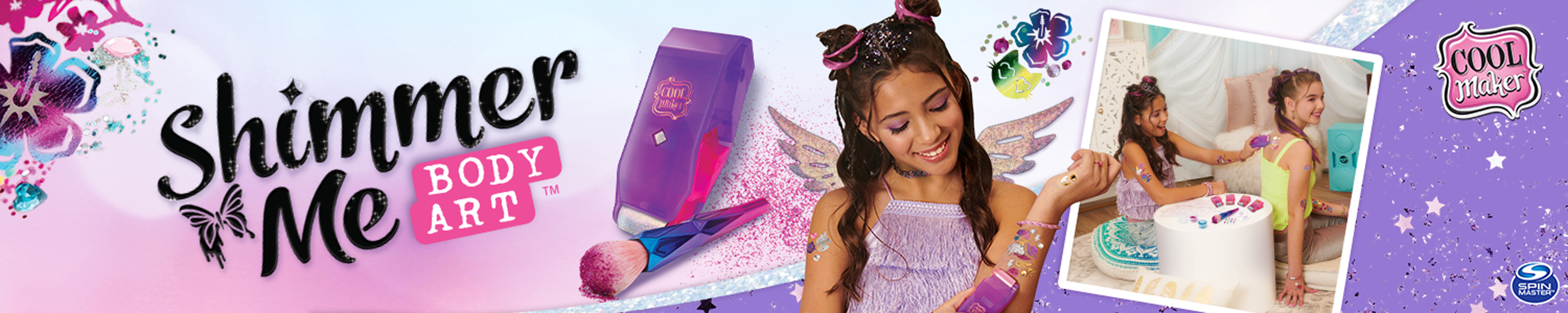 Cool Maker SHIMMER ME BODY ART