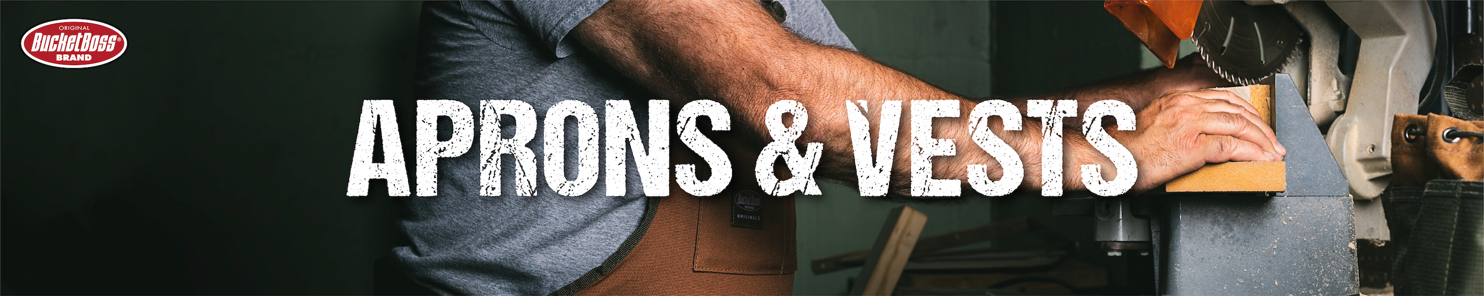 Bucket Boss Aprons and Vests