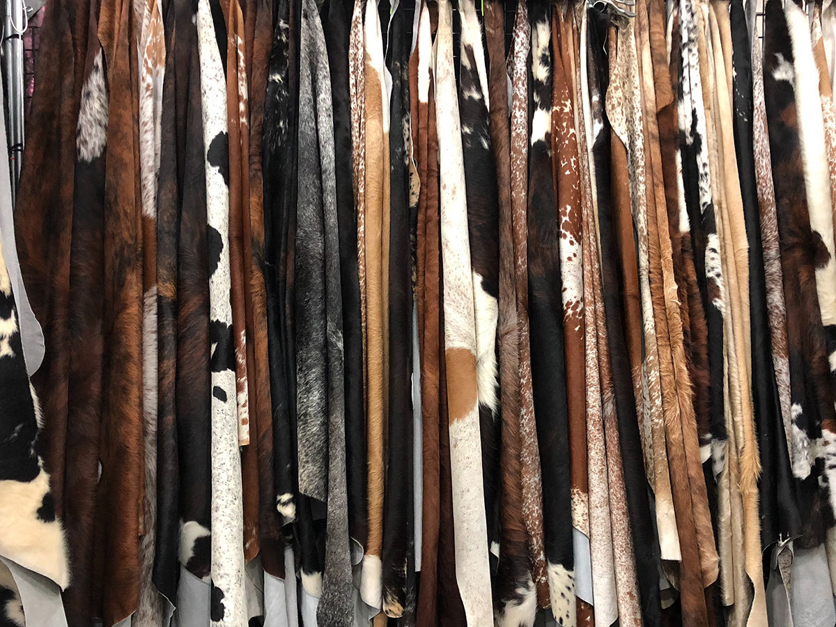 KUDA Rectangular Cowhide Rug