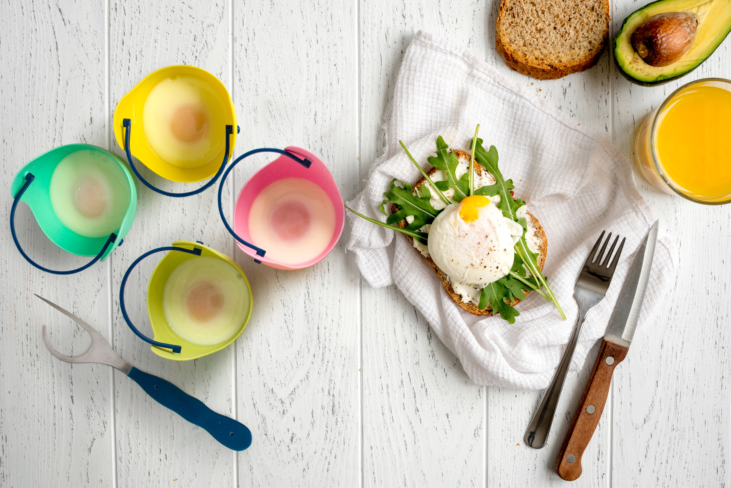 Skoo The Egg Poachers Set 4 Pack