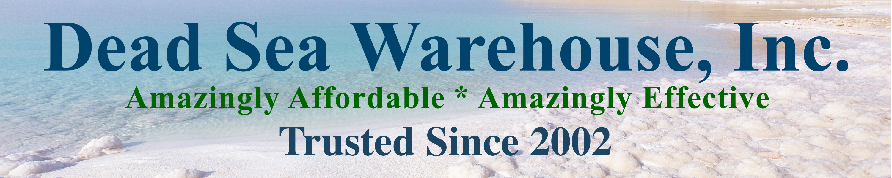 Dead Sea Warehouse Cleansing Bars