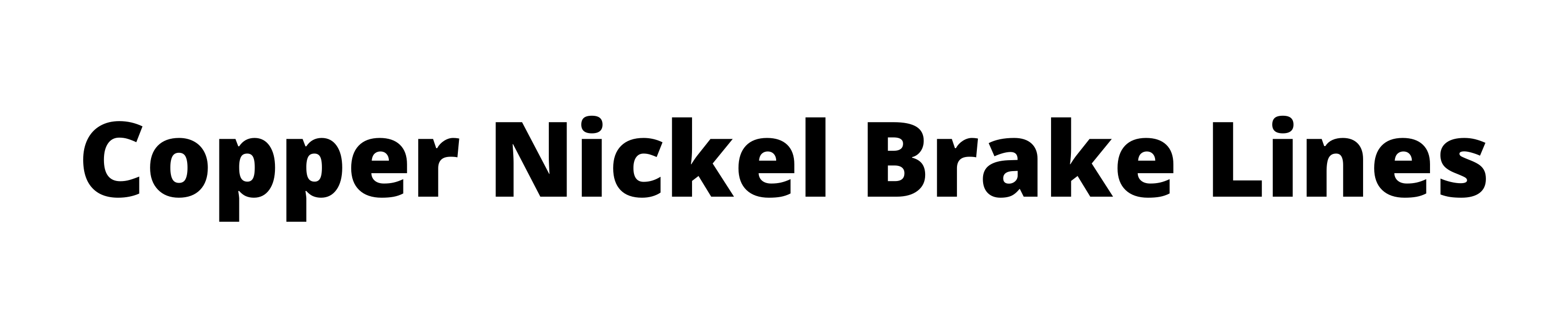 AGS Copper Brake Lines