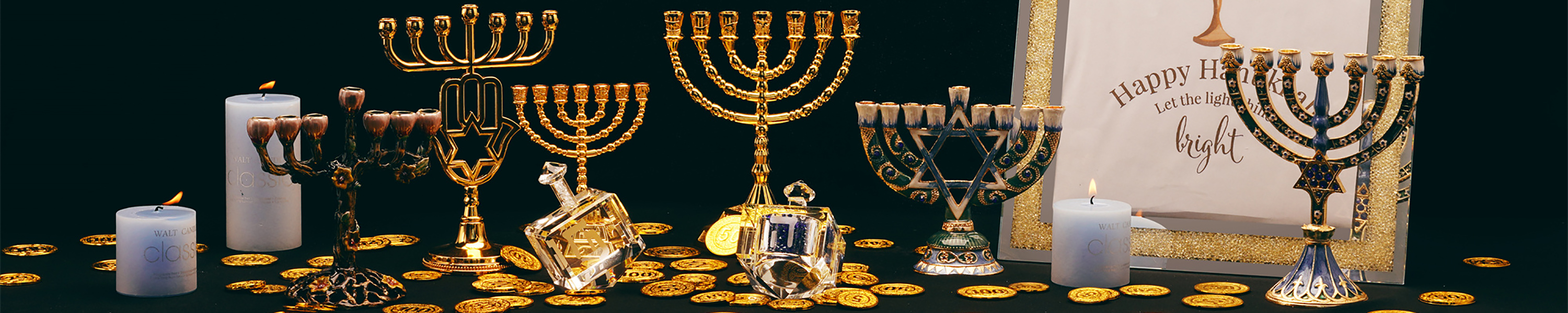 YU FENG Hanukkah Menorah