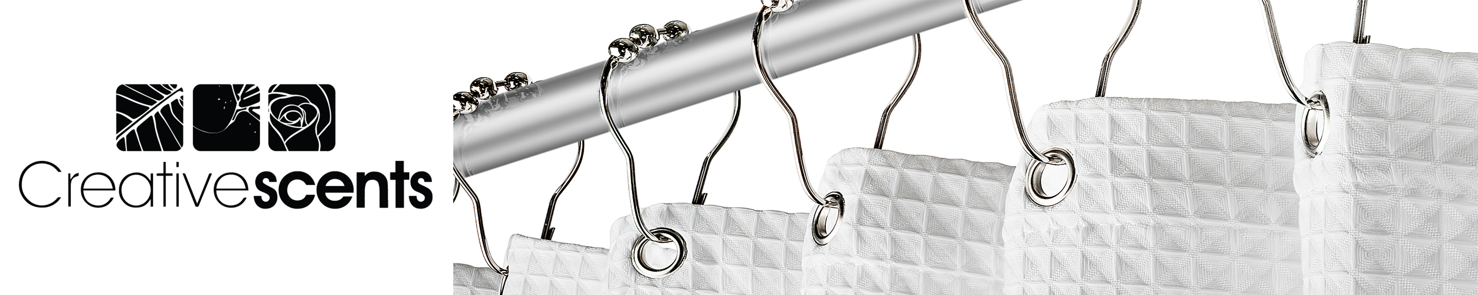 Creative Scents Shower Curtains / Hooks