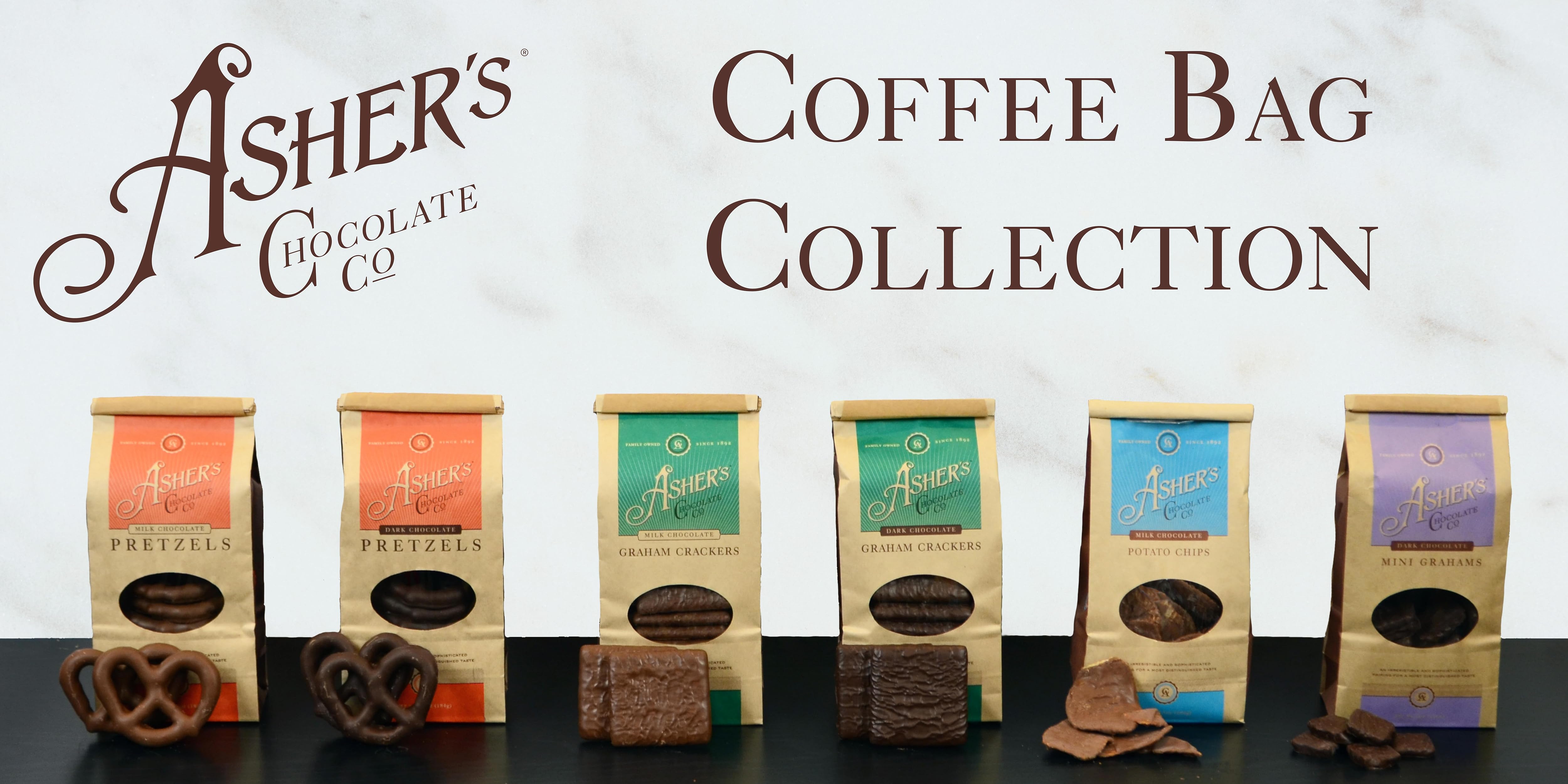 Asher's Chocolates Coffee Bags