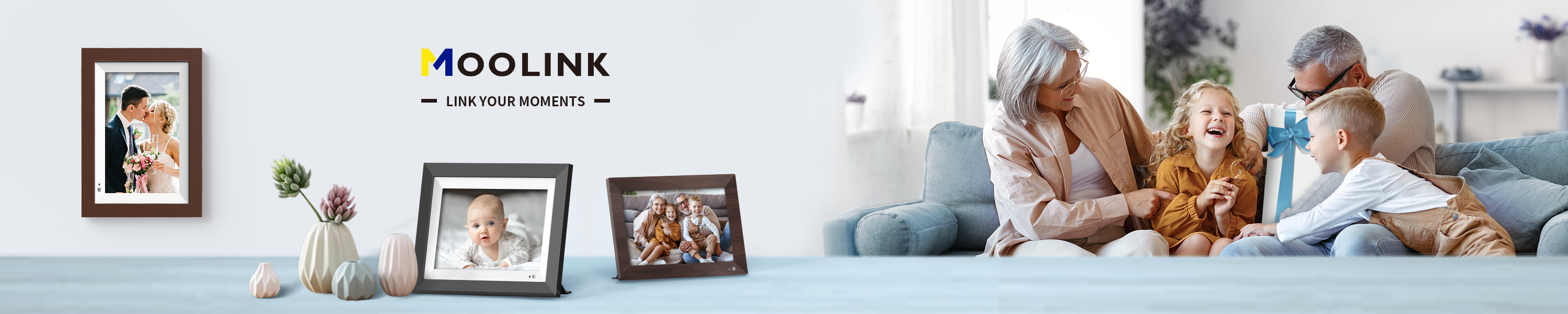 MOOLINK HD Digital Picture Frame