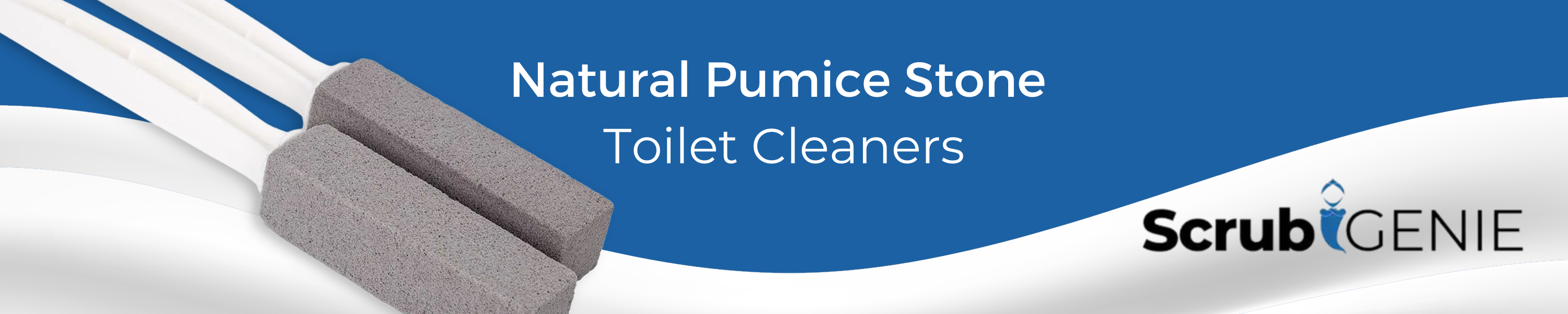 Scrub Genie Pumice Stone Toilet Cleaner