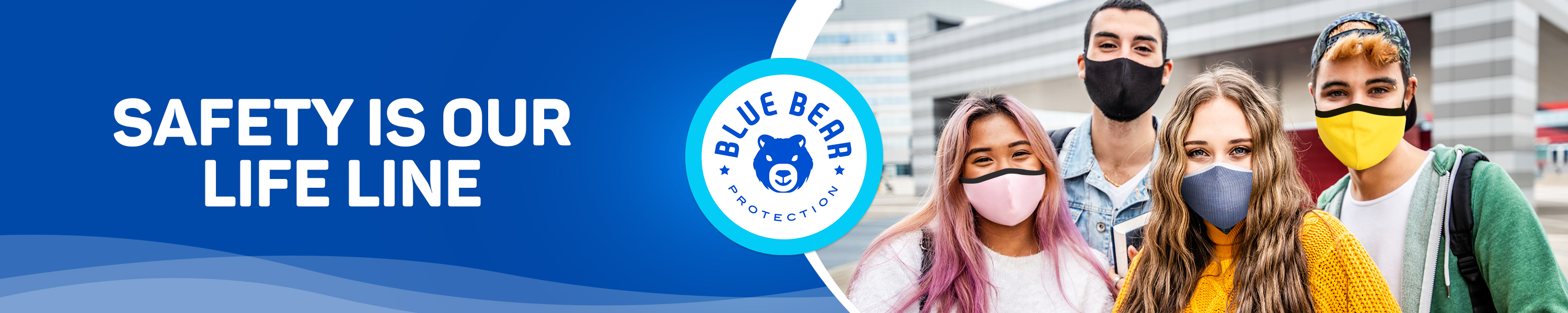 Blue Bear Protection Masks