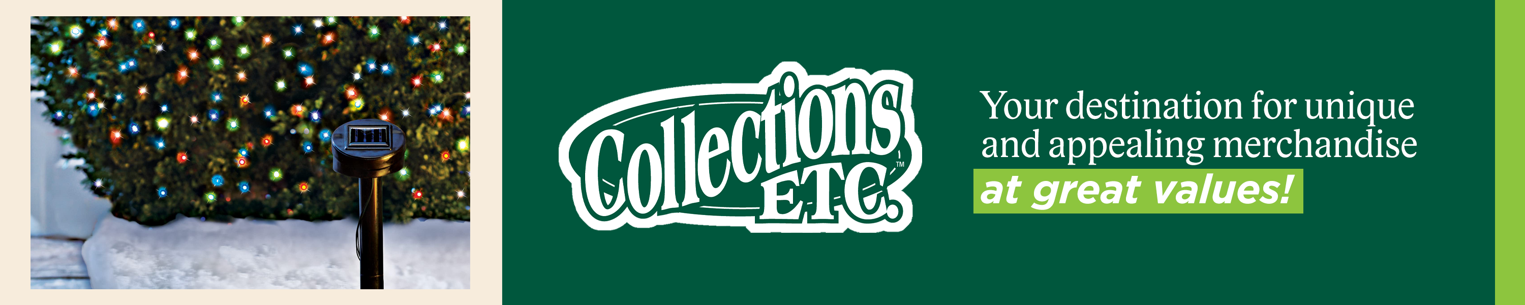 Collections Etc Christmas Indoor and Outdoor Lights