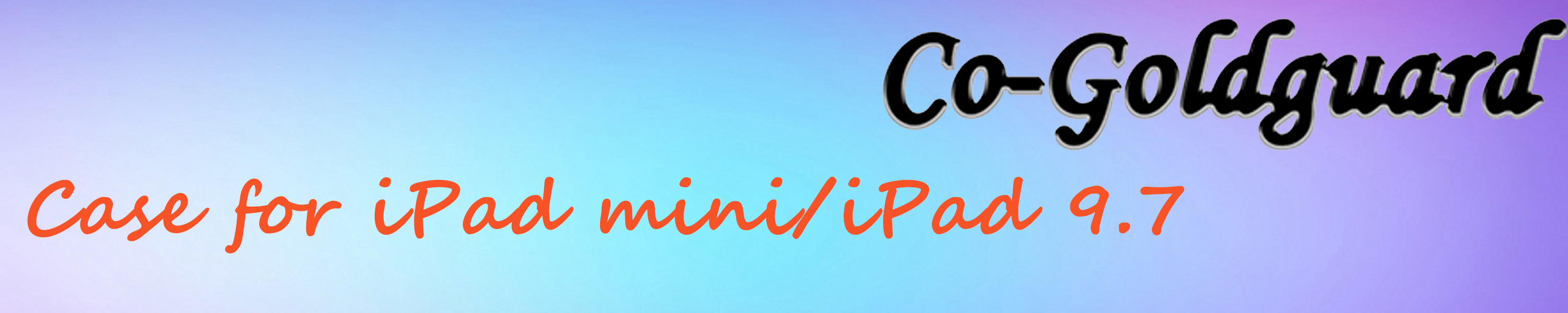 CoGoldguard Case for iPad