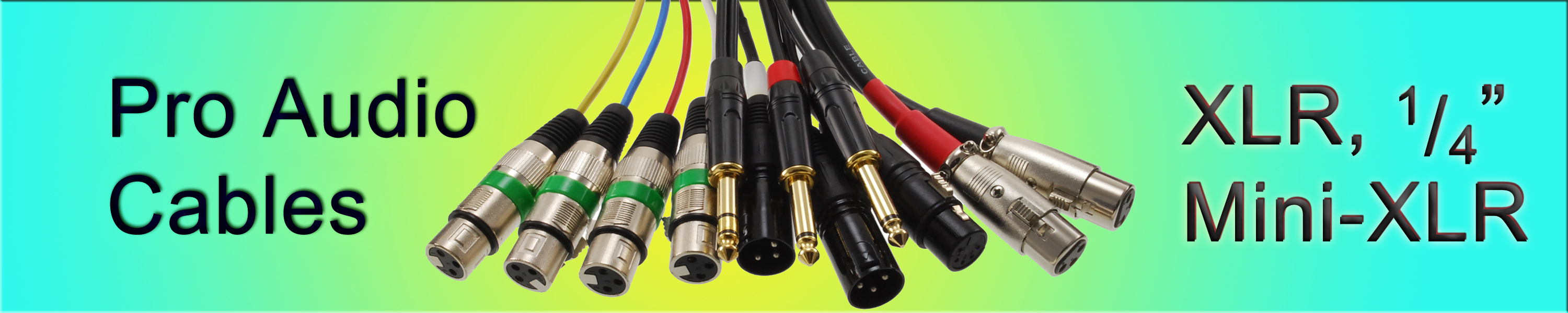 XLR Pro Audio Cables