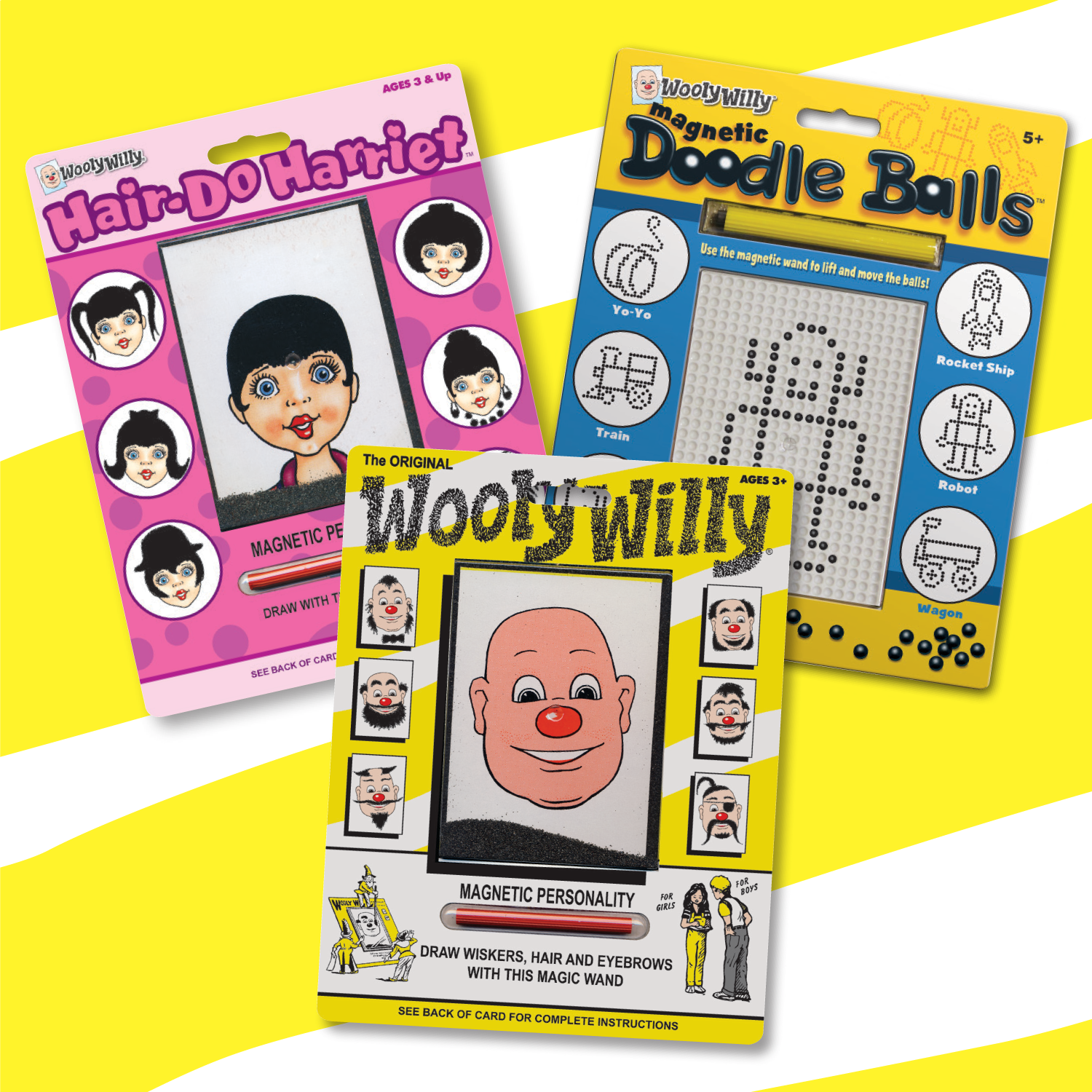 Amazon.com: PlayMonster: Wooly Willy