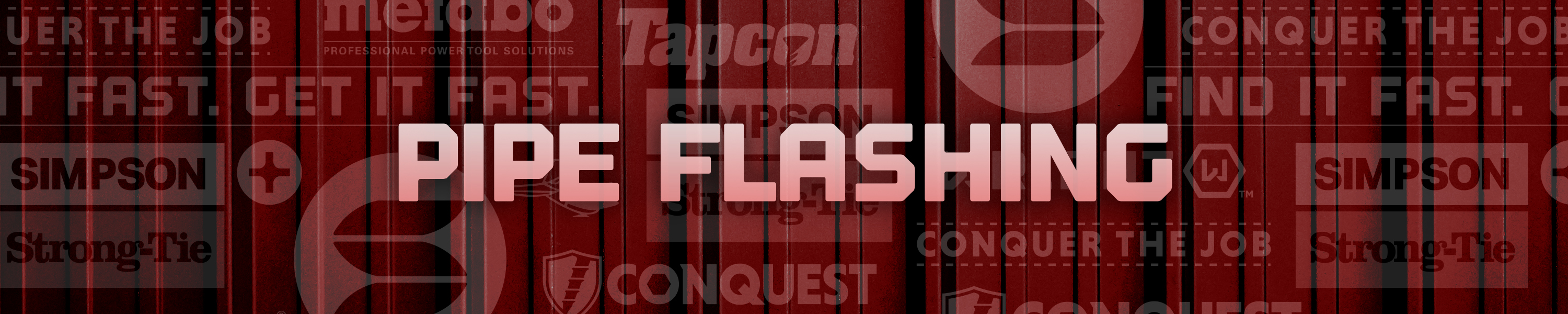 Fasteners Plus Pipe Flashing