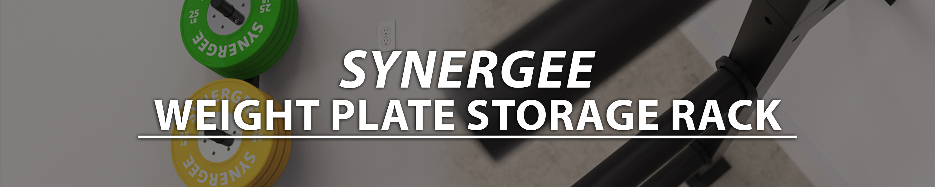 Synergee Weight Plate Wall Rack