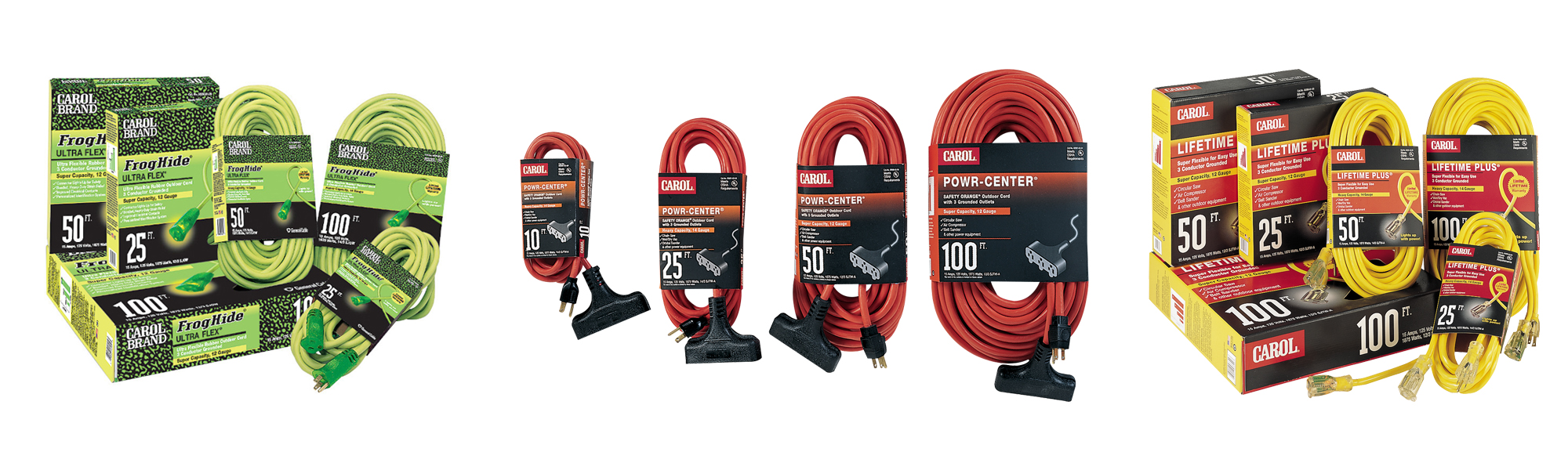CAROL® BRAND FrogHide® Extension Cords