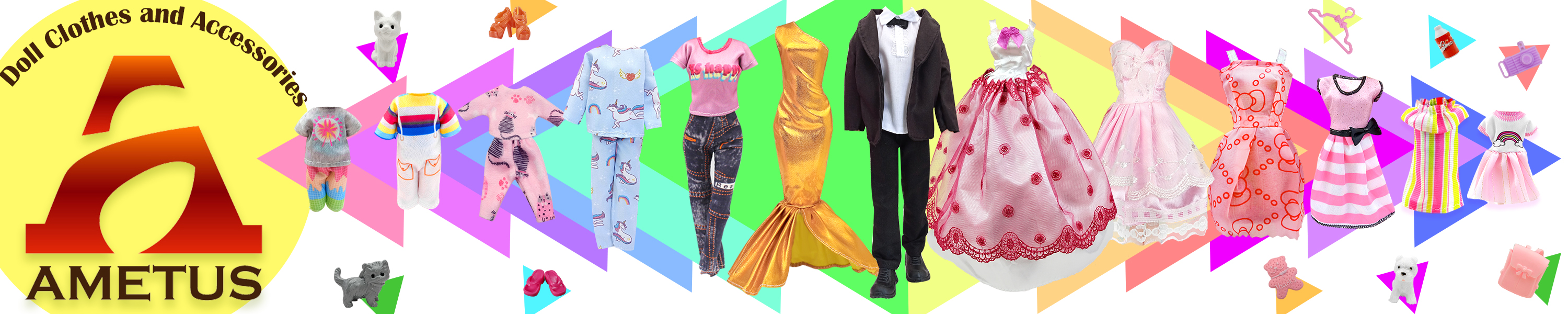 AMETUS Doll Clothes Factory Dolls Clothes and Accessories