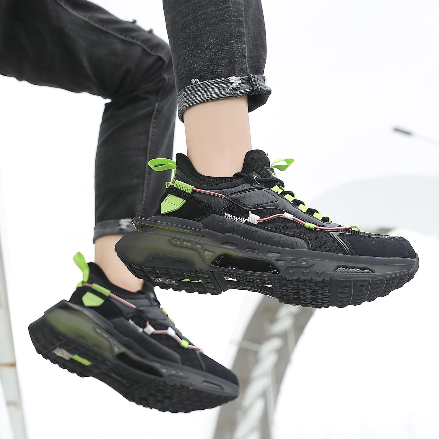 ❣mazyo❣　SB M Amazon.com | Mazino Heat Fashion Chunky Sneakers for Men