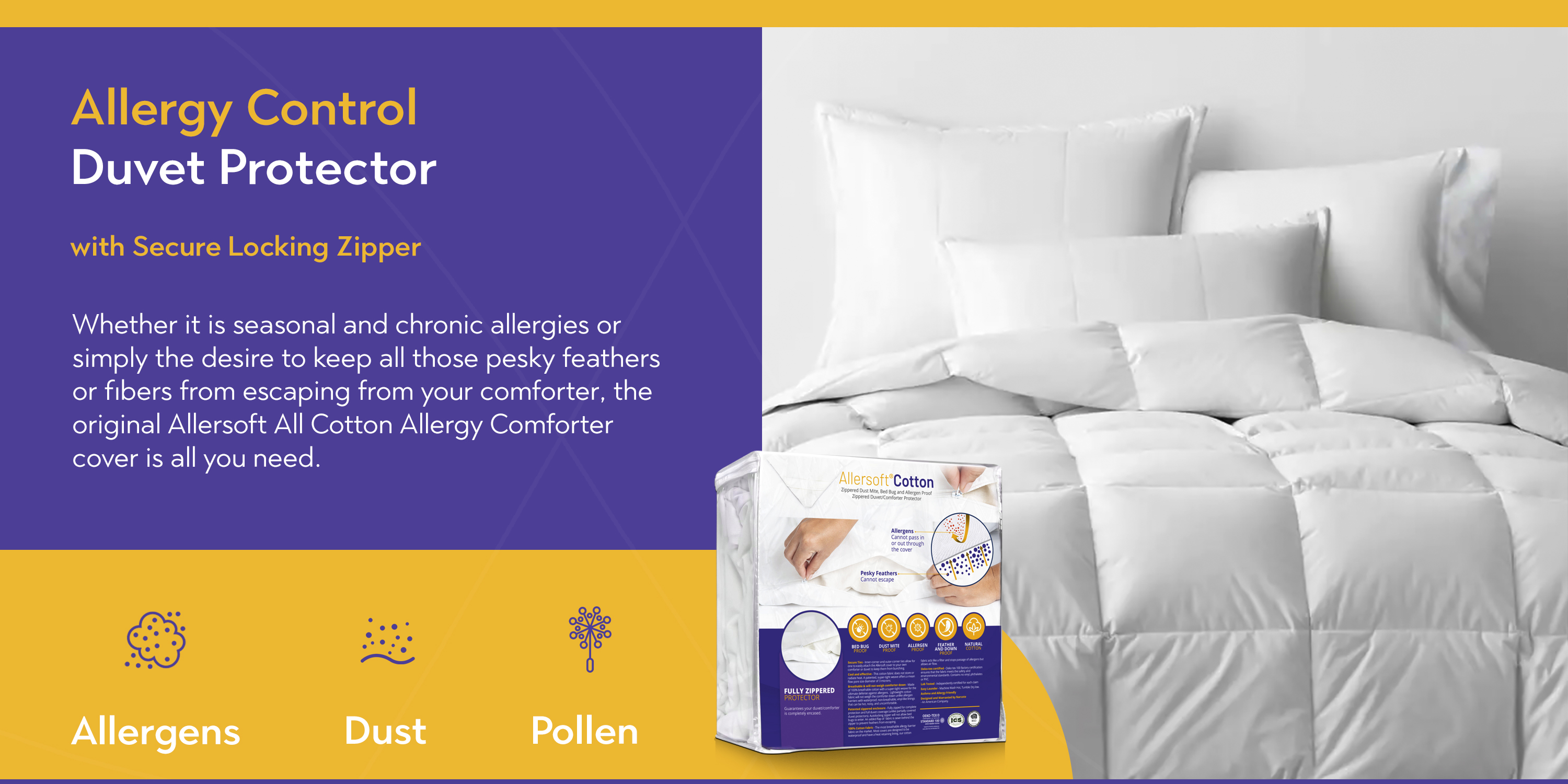 Allersoft Cotton Allergy Duvet