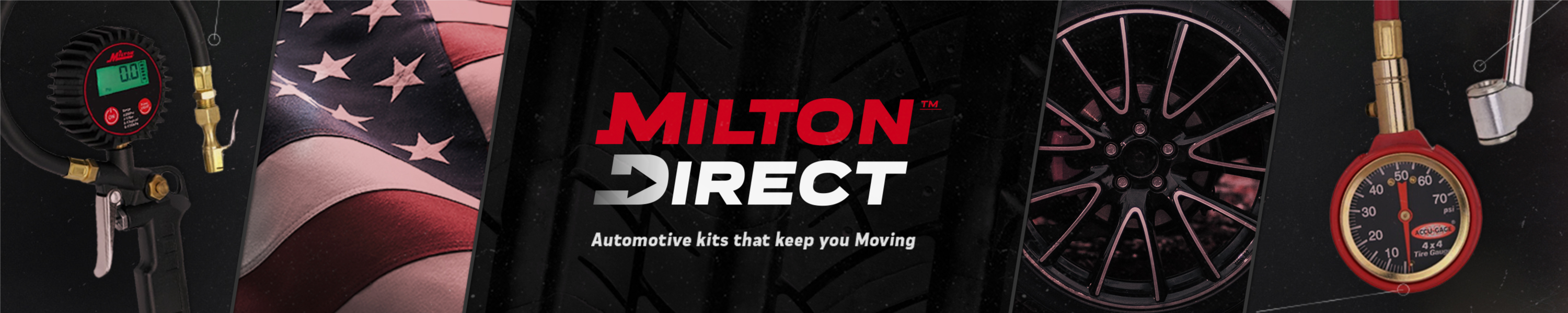 Milton Direct Tire inflator gauges
