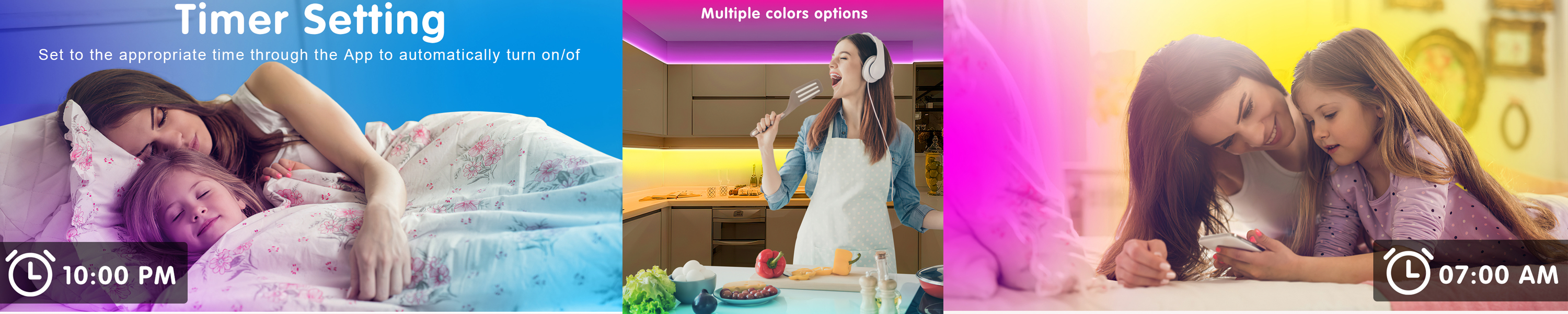 Smareal LED Strip Lights Control by Remote Control