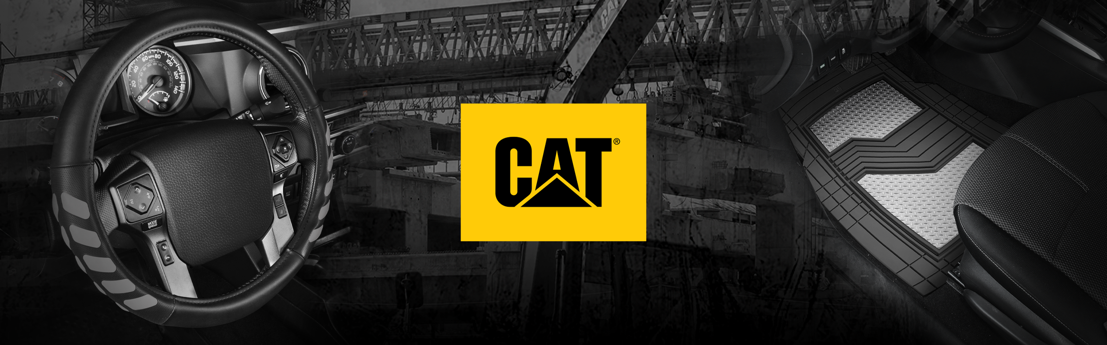 Cat Cat Floor Mats, Mud Flaps, Seat and Steering Wheel