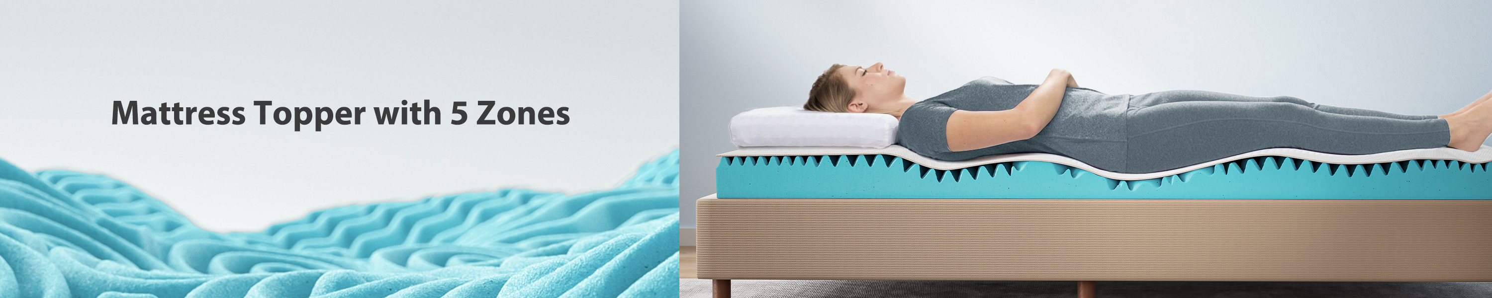 Caring For Your Sleep 5ZONE Mattress Topper