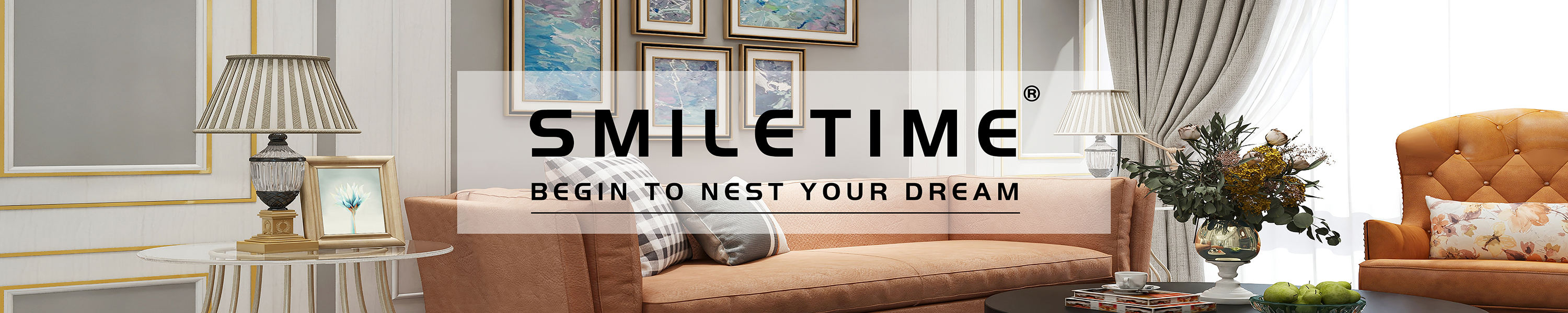 SMILETIME Slubbed Velvet Curtains